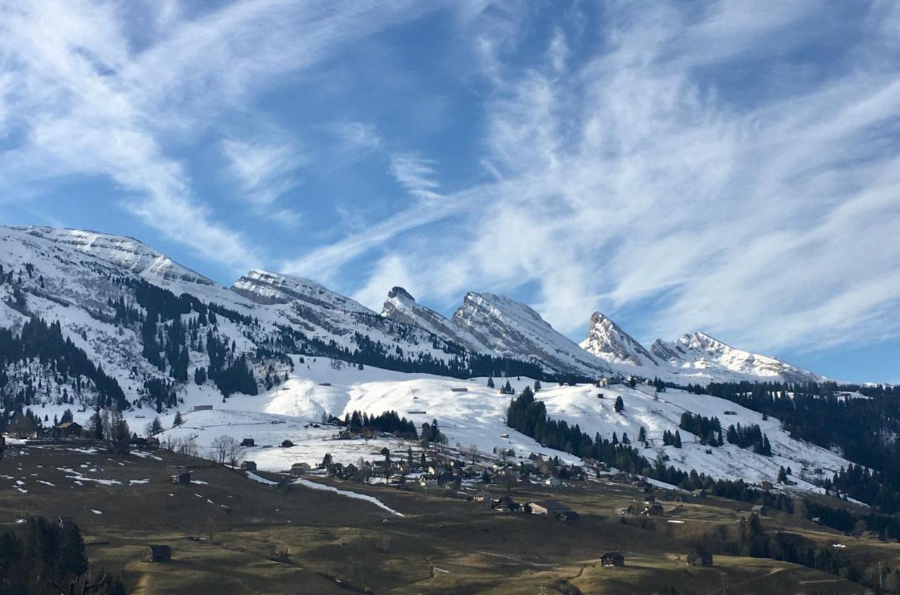 Ferienwohnung Haus Am Bach In Toggenburg ไวลด์เฮาส์ ภายนอก รูปภาพ