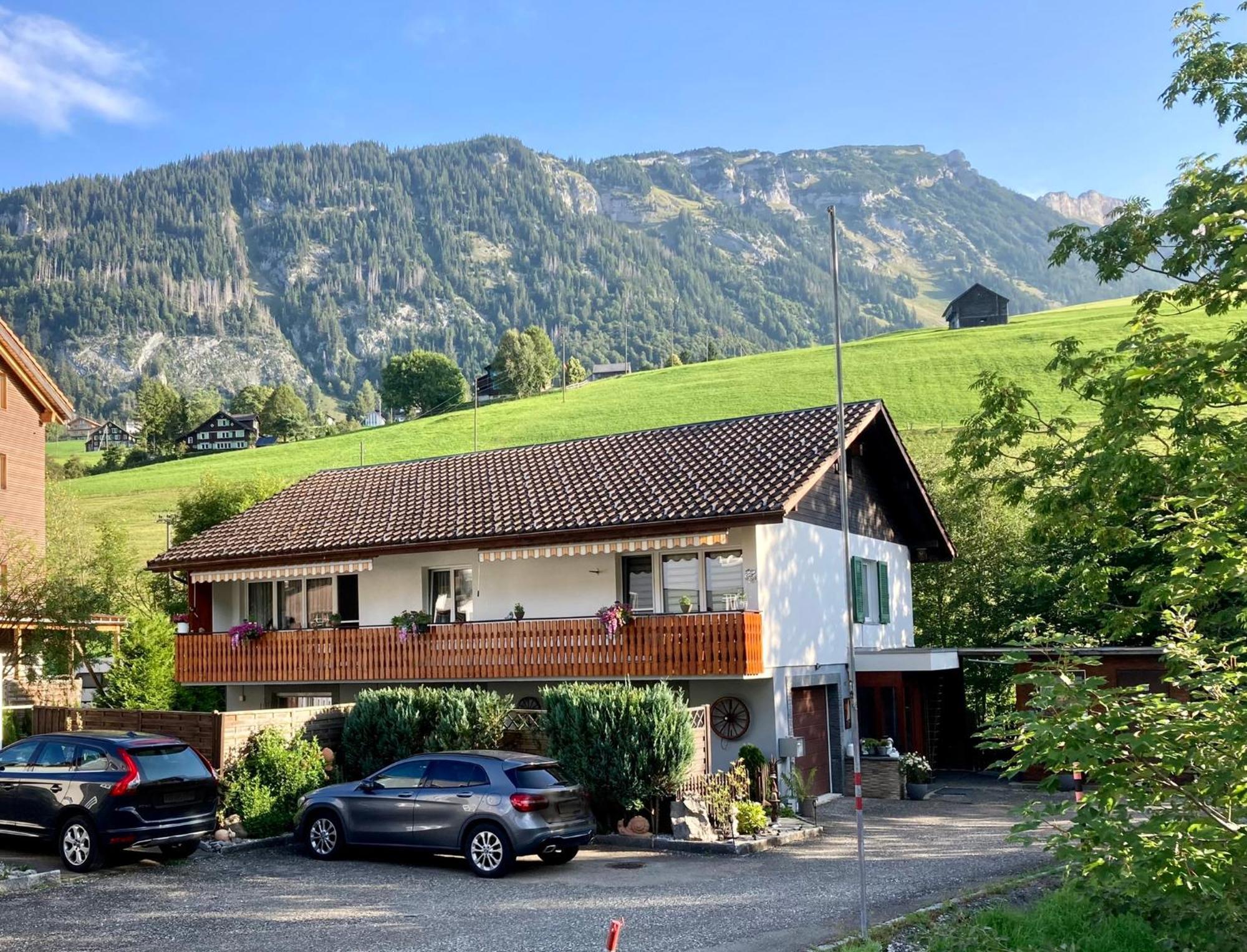 Ferienwohnung Haus Am Bach In Toggenburg ไวลด์เฮาส์ ภายนอก รูปภาพ